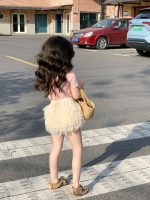 【90-140】トップスorスカート 女の子 チュール 無地 - 画像 (4)