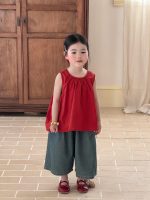 【90-140】トップスorパンツ 女の子 ゆったり 韓国風 - 画像 (3)