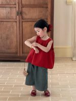 【90-140】トップスorパンツ 女の子 ゆったり 韓国風 - 画像 (2)