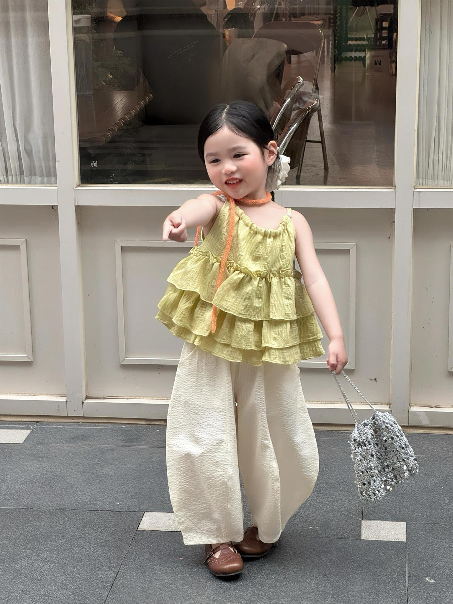 O1CN01NCcJbs1xmBcVxmg4G_2436746485-0-cib.jpg 【90-140】トップスorパンツ 女の子 フリル ゆったり - 画像 (1)
