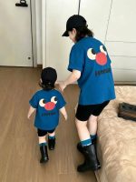 【80-150cm+親サイズ】半袖Tシャツ 親子コーデ デイリー使いに プリント - 画像 (5)
