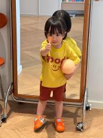 【90-160cm+親サイズ】半袖 Tシャツ 親子コーデ 着回しやすい 肌にやさしい - 画像 (11)