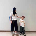 【90-160cm+親サイズ】半袖Tシャツ 親子コーデ デイリー使いに シンプル - 画像 (3)