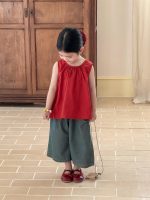 【90-140】トップスorパンツ 女の子 ゆったり 韓国風 - 画像 (4)