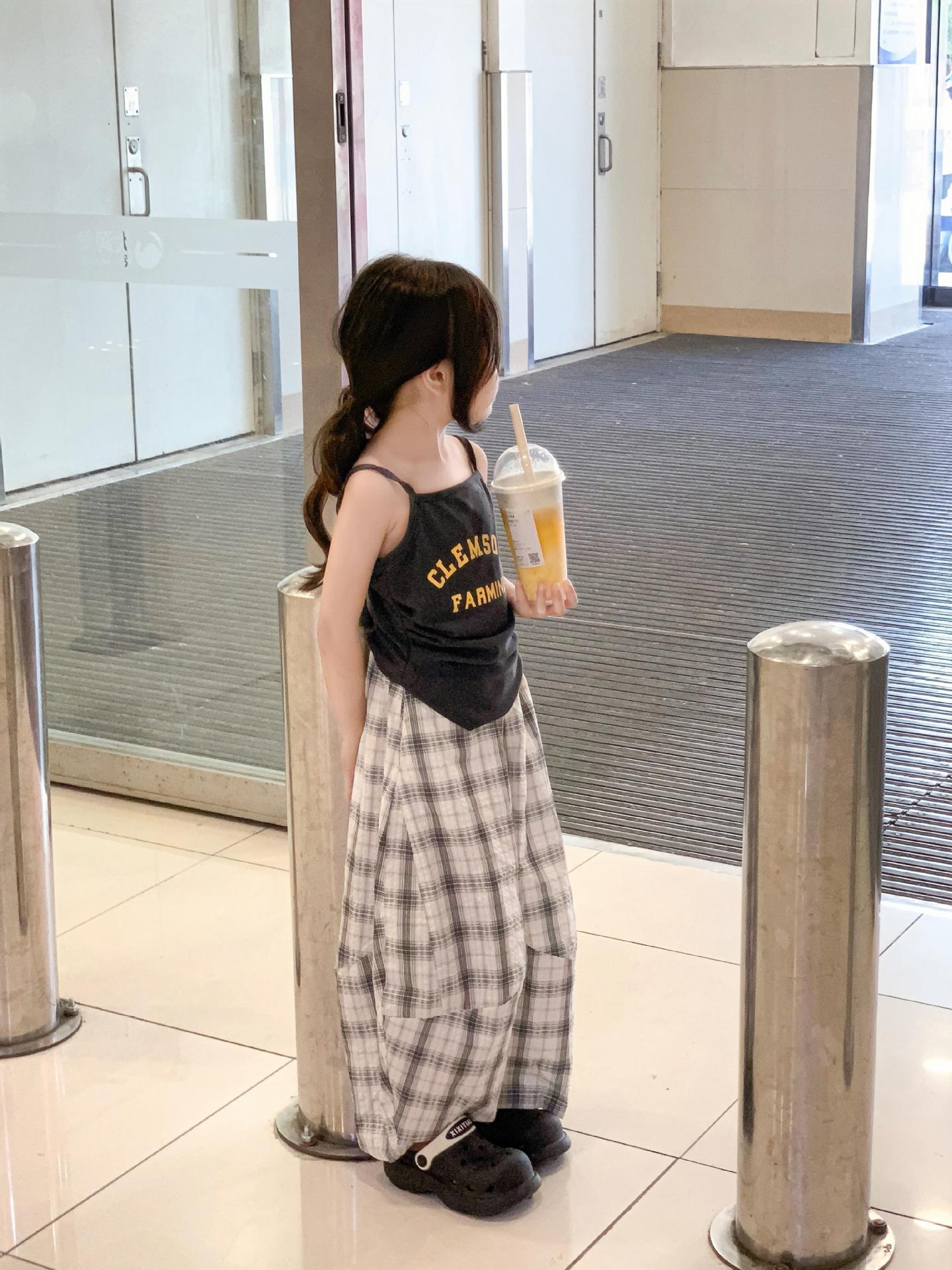 O1CN01uIggWS1xmBbiRlGXr_2436746485-0-cib.jpg 【90-140】トップスorパンツ 女の子 チェック柄 カジュアル - 画像 (1)