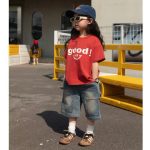 【90-160cm+親サイズ】半袖 Tシャツ 親子コーデ 着回しやすい 肌にやさしい - 画像 (13)