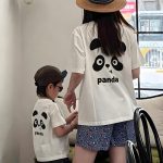 【90-160cm+親サイズ】半袖 Tシャツ おそろいコーデ 写真映え カジュアル - 画像 (4)