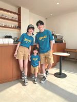 【90-160cm+親サイズ】半袖 Tシャツ 親子コーデ 着回しやすい 肌にやさしい - 画像 (4)