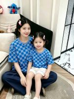 【90-150cm+親サイズ】半袖Tシャツ 親子コーデ おしゃれ お出かけコーデ - 画像 (3)