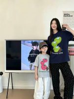 【90-160cm+親サイズ】半袖Tシャツ 親子ペア 夏の定番アイテム 動きやすい - 画像 (9)