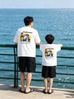 【90-160cm+親サイズ】半袖 Tシャツ 親子ペア 写真映え カジュアル - 画像 (5)