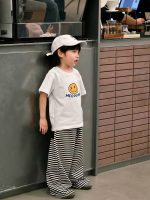 【90-160cm+親サイズ】半袖Tシャツ 親子ペア シンプル カジュアル デイリーウェア - 画像 (6)