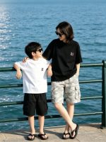 【90-160cm+親サイズ】半袖 Tシャツ 親子ペア 写真映え カジュアル - 画像 (6)