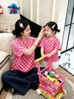 【90-150cm+親サイズ】半袖Tシャツ 親子コーデ おしゃれ お出かけコーデ - 画像 (6)