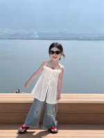 【90-140】トップスorパンツ 女の子 キャミソール ダメージジーンズ - 画像 (10)
