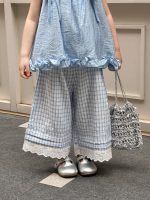 【90-140】トップスorスカートorパンツ 女の子 ブルー フリル - 画像 (13)
