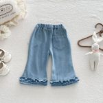 【73-100】パンツ ベビー ストレッチ デニム - 画像 (3)