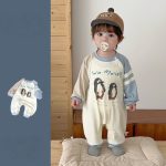 【66-90】カバーオール ベビー もぐら カートゥーン - 画像 (2)