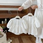 【66-120】ロンパースorワンピース ベビー 姉妹服 可愛い - 画像 (6)