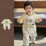 【66-90】カバーオール ベビー わんちゃん柄 かわいい - 画像 (3)