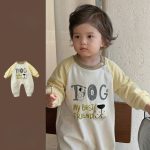 【66-90】カバーオール ベビー わんちゃん柄 かわいい - 画像 (4)