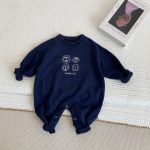 【59-100】カバーオール ベビー ロゴ プリント - 画像 (9)
