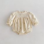 【73-110】ロンパースorワンピース ベビー 姉妹服 刺繍 - 画像 (7)