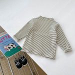 【73-100】Tシャツorサロペット ベビー 無地 デニム ボーダー - 画像 (11)