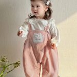 【73-100】サロペットorTシャツ ベビー ねこちゃん パンツ - 画像 (5)