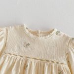 【73-110】ロンパースorワンピース ベビー 姉妹服 刺繍 - 画像 (9)