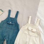 【73-100】Tシャツorサロペット ベビー 無地 デニム ボーダー - 画像 (13)
