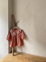 【66-100】ロンパースorワンピース ベビー ダブルフリル ビッグカラー - 画像 (13)