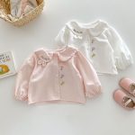 【73-120】ブラウス ベビー 可愛い 刺繍 - 画像 (5)