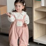 【73-100】サロペットorTシャツ ベビー ねこちゃん パンツ - 画像 (6)