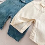 【73-100】Tシャツorサロペット ベビー 無地 デニム ボーダー - 画像 (15)