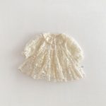 【66-90】ロンパース ベビー フラワー 刺繍 レース - 画像 (7)