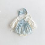 【66-100】ロンパースセット ベビー プリンセス風 スウィート - 画像 (10)