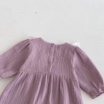 【66-90】カバーオール ベビー レース 刺繍 - 画像 (11)