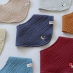 【GOODS】よだれかけ 刺繍 キュート シンプル
