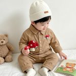 【66-90】カバーオール ベビー 折り襟 お出かけに - 画像 (8)