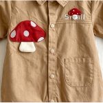 【66-90】カバーオール ベビー 折り襟 お出かけに - 画像 (12)