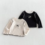 【80-130】トップスorパンツ 女の子 リボン スウィート - 画像 (8)