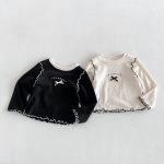 【80-130】トップスorパンツ 女の子 リボン スウィート - 画像 (9)