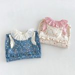【80-130】トップスorサロペット 女の子 フリル カジュアル - 画像 (4)