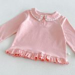 【80-130】トップス 女の子 折り襟 フリル スウィート - 画像 (14)