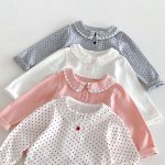 【80-130】トップス 女の子 折り襟 フリル スウィート - 画像 (6)