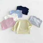 【80-130】長袖Tシャツ キッズ服 カートゥーン プリント - 画像 (8)