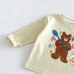 【80-130】長袖Tシャツ キッズ服 カートゥーン プリント - 画像 (18)