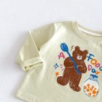 【80-130】長袖Tシャツ キッズ服 カートゥーン プリント - 画像 (19)