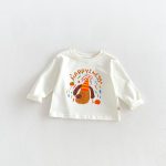 【80-130】長袖Tシャツ キッズ服 カートゥーン プリント - 画像 (12)